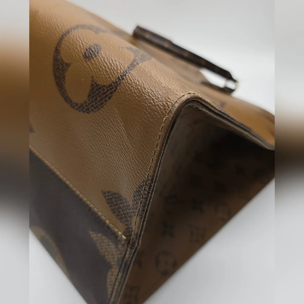 Louis Vuitton Brown Monogram Tote